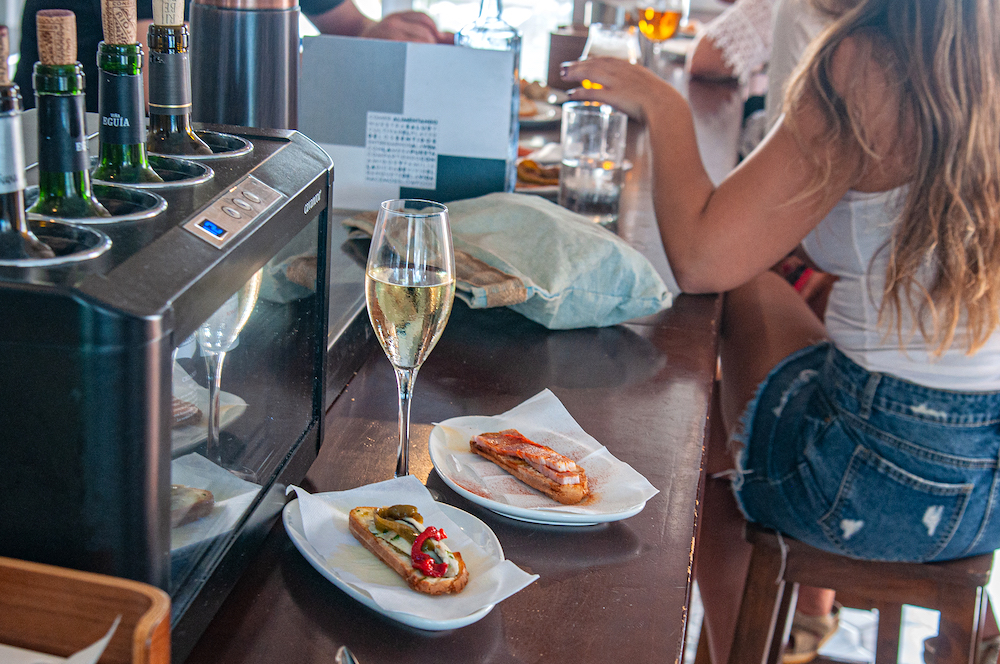 barra del restaurante