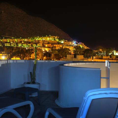 Terraza de habitación doble superior